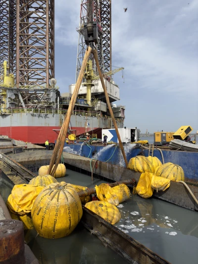 REFLOATING BARGE "NIMAS"